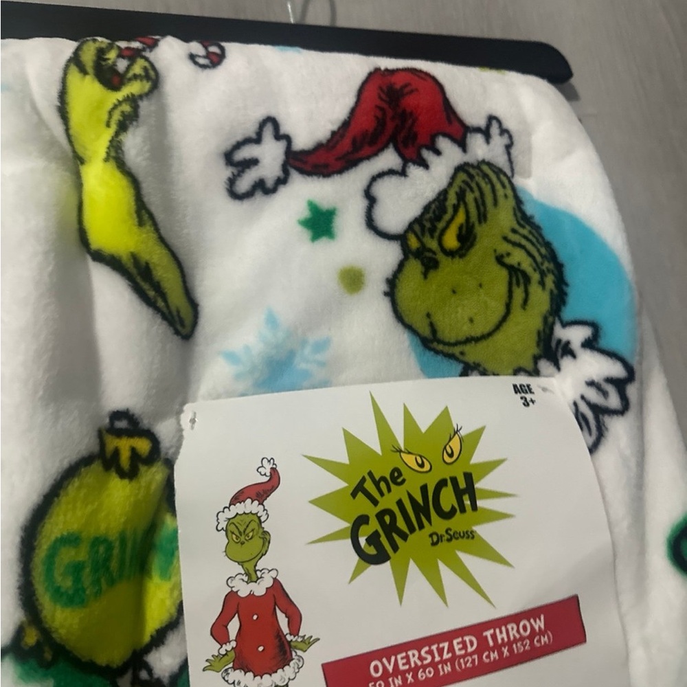 The Grinch blanklet